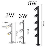 นิทรรศการ DC12V LED แสดงเครื่องประดับสำหรับร้านเพชรไฟ Led หรี่แสงได้2W 3W 5W 110220V