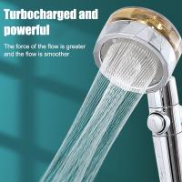 【YP】 Saving Showerhead Shower Rotation Filter Replaced Pressure Spray Nozzle Accessories Hand