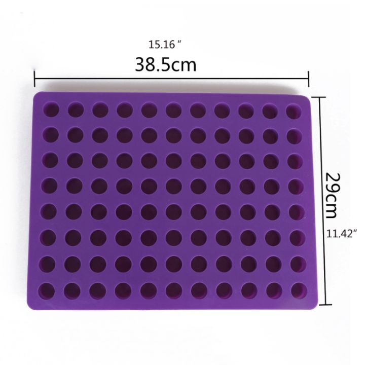88-cavity-small-cylinder-silicone-mold-soap-ice-tray-mould-epoxy-resin-tools