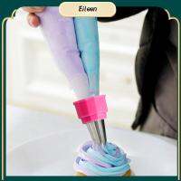 EILEEN 1/3/5Pcs สองสี คัปเปิ้ลสีคู่ ครีม ตกแต่งเค้ก ถุงท่อไอซิ่ง ตัวแปลงหัวฉีด เครื่องมือครัว