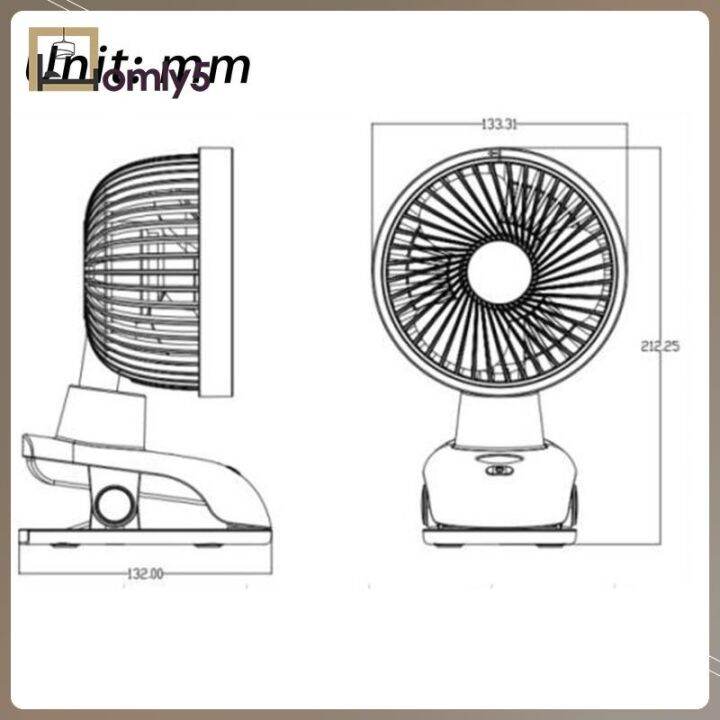 homyl5-พัดลมตั้งโต๊ะ-แบบคลิปหนีบ-ปรับได้-4-ความเร็ว-ชาร์จได้-สําหรับสํานักงาน-ท่องเที่ยว-ta