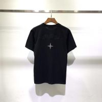 [IN STOCK] Stone Island Logo Letter Embroidered Star Reflective Short Sleeve Mens T-shirt