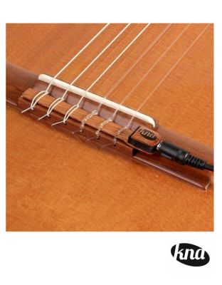 KNA ปิ๊กอัพกีตาร์คลาสสิค แบบสอดบริเวณสะพานสาย อย่างดี รุ่น NG-1 + แถมฟรีสายแจ็คยาว 2.5 ม. ** Made in Bulgaria ** (Portable Piezo Pickup for Classical Guitars)
