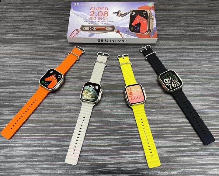 นาฬิกา-smart-watch-แบบอัจฉริยะ-รุ่น-s8-ultra-max-สมาร์ทวอท์ชซีรีส์-8-1-1-49มม-หน้าจอ2-08-คุยโทรศัพท์ได้-พร้อมส่ง