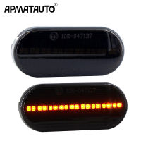 2Pc Dynamic LED Side Marker Signal Light Indicator Lamp For SEAT Altea Exeo Ibiza 6L Toledo Cordoba Alhambra Arosa Leon 1M Built