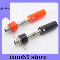 ixoo61 store 1 Set 4mm Banana Plug Female Male Banana Socket Female Insert Connector Nickel Plated DIY