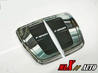 ครอบแก้มข้าง , ครอบไฟเลี้ยว , ชุดเสริมประตูหน้า สำหรับรถ MITSUBISHI PAJERO ปี 2015-2019 ยี่ห้อ RICH แบบชุบ+ดำ