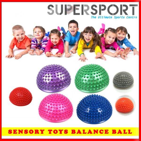SUPERSPORT Soft Spiky Massage Ball Children Sensory Toys Balance Ball