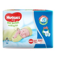 Miếng Lót Sơ Sinh Hugies Dry Newborn 1 - 100 Miếng