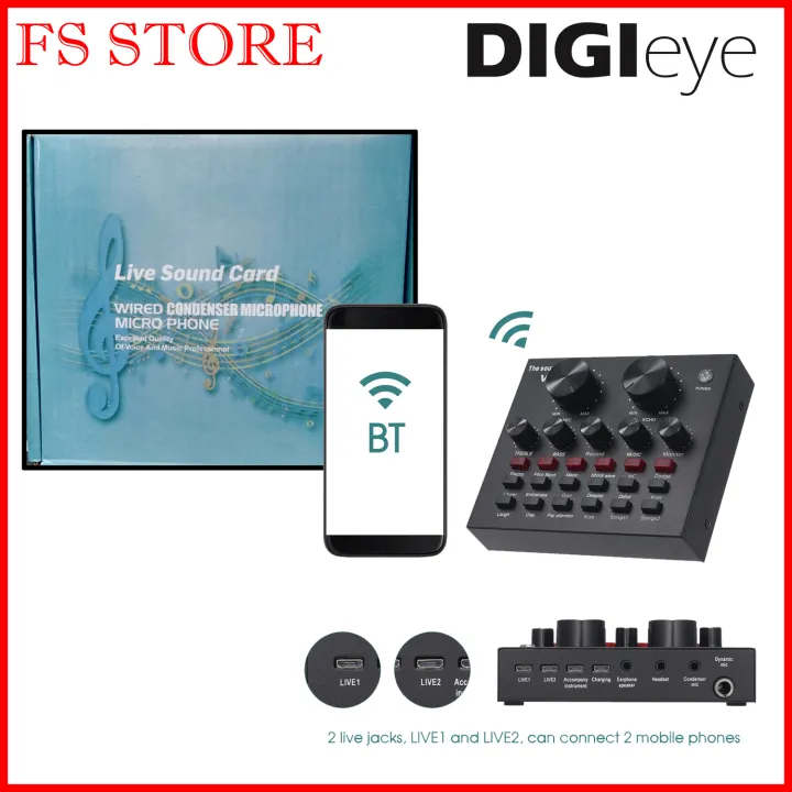 SINGING LIVE SOUND CARD V+8 / SINGING LIVE SOUND CARD V17 | Lazada