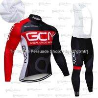 ✽ Spring and Autumn GCN Black Cycling Long Sleeve Suit 20D Bike Pants Wear Ropa Ciclismo Men Cycling Jersey Riding Clothing