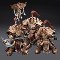 Joytoys WARHAMMER 40K Adeptus โมเดลหุ่นยนต์ต่อสู้ Allarus Custodian Osyr Archimaxes Seronis Tolguror คอลเลคชั่นศิลปะโมเดลหุ่นยนต์