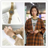 I am very good in a foreign land Zhou Yutong Qiao Xichen same style watch for women retro small gold watch steel band electronic watch for boys