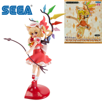 SEGA Original Original Oriental Project อะนิเมะรูป Flandre Scarlet Action Figure ของเล่นสำหรับชายหญิงเด็กวันเกิดของขวัญ