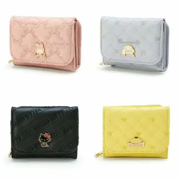  My Melody Kuromi Wallet,Cute Cartoon Small Short Wallet,Ladies  Girls Card package Purses,Women Money Bag Trifold Wallet : Clothing, Shoes  & Jewelry