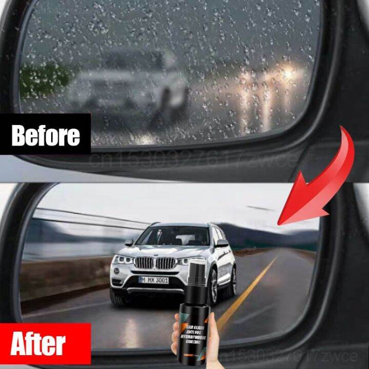 Water Repellent Spray Anti Rain Coating For Car Glass Hydrophobic Anti
