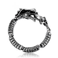 Retro 316L Stainless Steel Dragon Bracelets Men Biker Fitness Link Bracelet