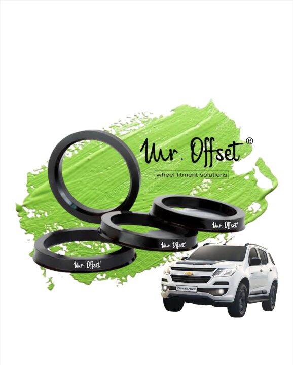 (4pcs) Mr Offset Hubcentric Ring Rays TE37 for Chevrolet Trailblazer in