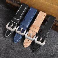 ▶★◀ Suitable for thickened cowhide strap 20 22 24 26MM suitable for Pang Dahai handmade genuine leather strap for men retro thick material