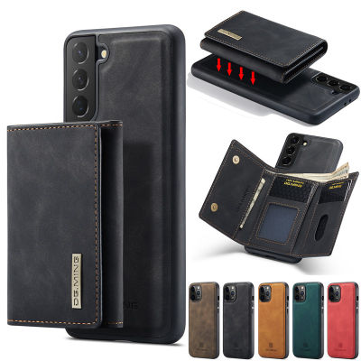 Magnetic Leather Wallet Case For Samsung Galaxy S21 Plus S22 S20 FE Note 20 Ultra A52S A12 A22 A32 A42 A52 A72 Purse Card Cover