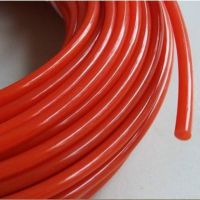 ℗ 5Meters/Lot Diameter:10mm Red Smooth PU Industrial Round Conveyor Belt