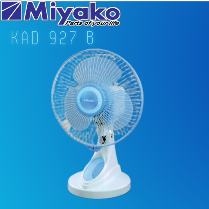 MIYAKO Desk Fan KAD-927B / kipas angin Miyako Kipas Angin Desk Fan KAD