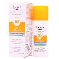 ยูเซอรีน กันแดด Eucerin Sun Protection Oil Control Sun Gel-Cream SPF 50+ 50 ml. สำหรับผิวมัน เป็นสิวง่าย ควบคุมความมันนาน 8 ชม.