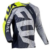 Moto เสื้อยืดแขนกางเกงปั่นจักรยานขี่จักรยาน Enduro เสื้อปั่นจักรยานเสือภูเขา Downhill Camiseta Motocross Mx เสื้อผ้าจักรยานเสือภูเขา FOX TELEYI Mtb