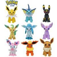 [Toy paradise]23 30ซม. ตุ๊กตาโปเกมอนขนาดใหญ่รูปการ์ตูนอะนิเมะ Eevee Vaporeon Sylveon ตุ๊กตายัดไส้โมเดลโปเกมอนสำหรับของขวัญสำหรับเด็ก