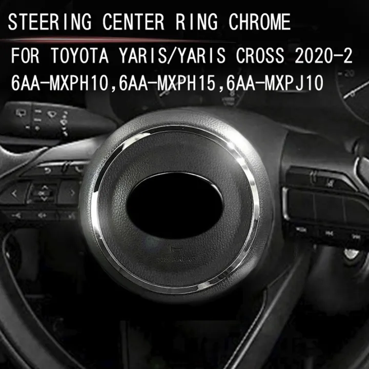 car-chrome-steering-wheel-modified-decoration-ring-for-toyota-yaris-yaris-cross-2020-2021
