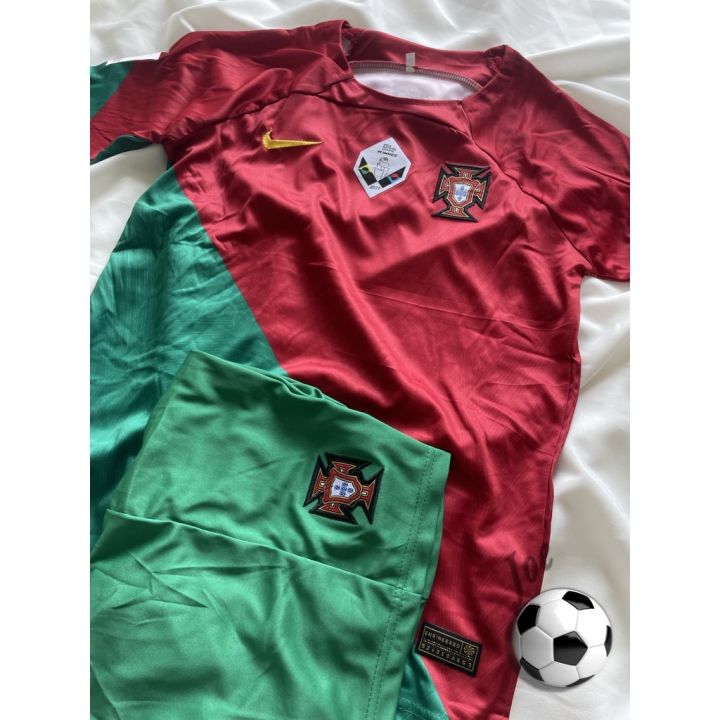 ชุดบอลทีมชาติ-portugal-red-2-เสื้อบอลและกางเกงบอลผู้ชาย-ปี-2022-2023-ใหม่ล่าสุด