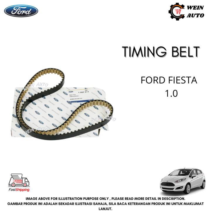 FORD GENUINE PART TIMING BELT FOR FORD FIESTA 1.0cc Lazada