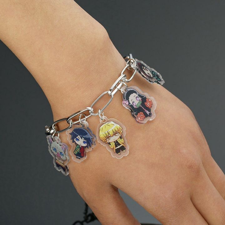 gelang-tali-kepang-magnet-desain-anime-demon-slayer-untuk-pelajar