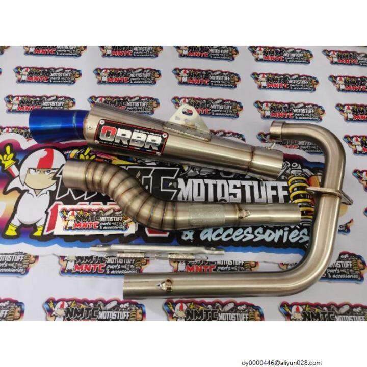 Exhaust muffler exhaust ORBR TITIANIUM TIP CONICLE PIPE HIMOUNT OPEN