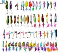 hot！【DT】 EASY CATCH Fishing Lures Spinners Plastic Crankbaits Variety spinnerbait spoon lure for tools