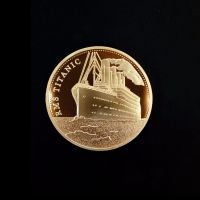 Titanic Coin Collection Medallion เหรียญที่ระลึก ไม่ใช่สกุลเงิน-nyekaifa