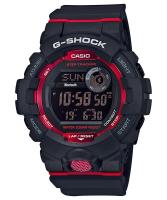 Casio G-Shock นาฬิกาสายเรซินสีดำของผู้ชาย GBD-800-1 GBD-800