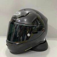 SHOEI หมวกกันน็อคมอเตอร์ไซค์หมวกคลุมเต็มหน้า Z7สีดำเงาวาว