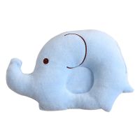 Newborn Baby Pillow Elephant Cartoon Shaping Pillows Head Positioner Anti-rollover Headrest 0-1 Year Old Baby Pillow For Gift