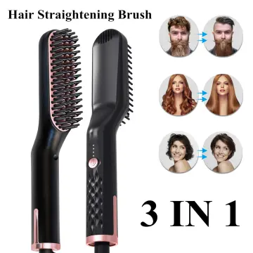 Electric straight hotsell hair beard comb