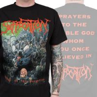 New Fashion S-XXL Cotton 24s Plastisol Printing Suffocation Death Metal Band Logo Pattern Oversize T Shirt for Unisex | kaos SUFFOCATION EFIGY OF THE FORGOTTEN Premium tshirt Suffocation 2023