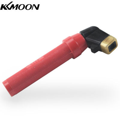 KKmoon คีมเชื่อมอุปกรณ์เสริมเครื่องเชื่อมสปริงยืดหยุ่นตัวยึดหัวเชื่อมทองแดงทั้งตัวดีไซน์เป็นฉนวน