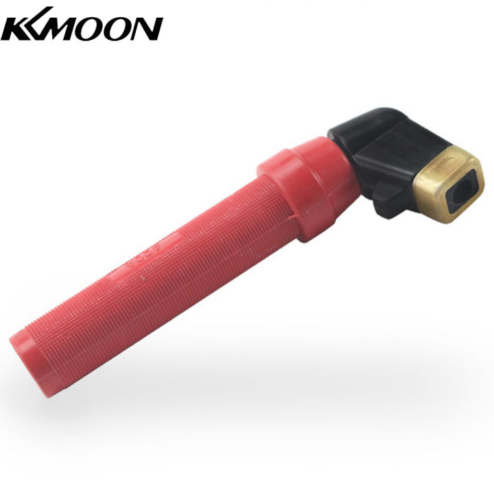 kkmoon-คีมเชื่อมอุปกรณ์เสริมเครื่องเชื่อมสปริงยืดหยุ่นตัวยึดหัวเชื่อมทองแดงทั้งตัวดีไซน์เป็นฉนวน