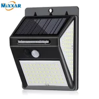 ZK50 3Mode Waterproof 100/140/144 LED Solar Motion Sensor Lights Outdoor Sunlight Solar Power Street Wall Lamp for Garden Decor