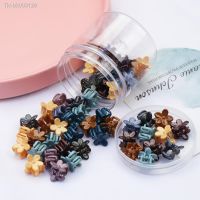 ☋ 40 Pcs Colorful Mini Flower Hair Clips Claw Barrettes Mixed Color Mini Jaw Clip Cute Hairpin Hair Accessories For Women Girls