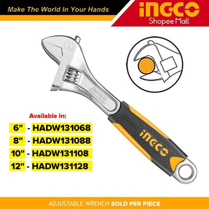 tool sets Ingco Heavy Duty Adjustable Wrench / Katala Enlarge Open