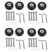 【CW】 8 Sets Of Luggage Suitcase Wheels Axles Deluxe Repair 50 X 20 6.1 Mm