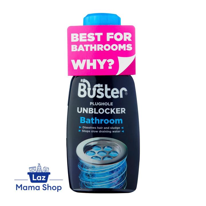 Buster Bathroom Plughole Drain Unblocker (Laz Mama Shop) Lazada Singapore