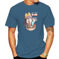 Arale Noodle Ramen Dr Slump Japanese Manga Black TShirt Homme T Shirt Tees 100% Cotton Men XS-6XL