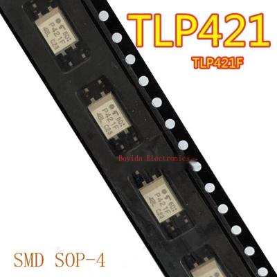 10Pcs ใหม่ Original นำเข้า P421 TLP421 SMD SOP-4 Optocoupler TLP421F P421F